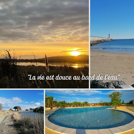 Entre Mer Et Roseaux - Piscine - Proche Centre Et Mer - Petfriendly ปอร์-ลา-นูแวลล์ ห้อง รูปภาพ